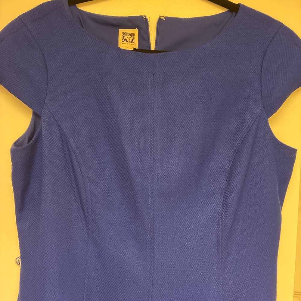 A line Blue dress